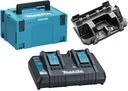NABÍJAČKA MAKITA DC18RD 18V LXT + NÁPLŇ MAKPAC