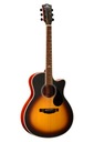 Akustická gitara 4/4 KEPMA A1C 3TSMK OIL KEYS ROSANDER SUNBURST