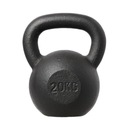 Guľôčkové závažie okrúhle s rukoväťou, LIATINA 20kg HMS