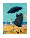 Sam Toft On Jacks Beach - prémiový plagát