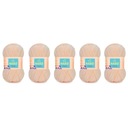 Balenie 5 kusov Nako Panda 3106 Light Peach