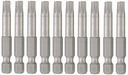 Bit 1/4 TORX BITS 10 T10 10ks KING TONY 715010T