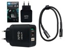 VÝKONNÁ NABÍJAČKA QC 3.0 PD 33W Spletený KÁBEL 100W