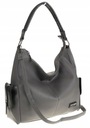 Dámska taška, taška shopper messenger, CH307894 sivá