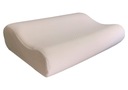 Vankúš na hlavu PENOVÝ 50 cm PROFILOVANÝ MÄKKÝ A