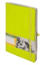 NOTEBOOK A5 DOTS IMPRESSION LIME ANTRA, ANTRA