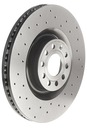 2 x brzdový kotúč BREMBO 09.C892.1X