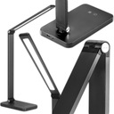 Pevná KOVOVÁ dotyková LED stolová lampa USB školský nočný stôl XXL