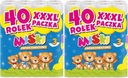 Toaletný papier BEARS 80 roliek, 3 vrstvy