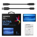 Adata SSD externý SE800 1TB USB-C 3.2 modrý