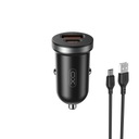 FAST QC 20W nabíjačka do auta, KÁBEL TYPU C