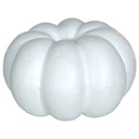 PUMPKIN Polystyrénové tekvice na zdobenie, dekoračné DIY, 10x18cm