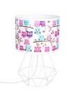 Nočná lampa do detskej izby, tienidlo LED sova