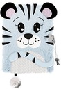 Diár s 3D visiacim zámkom A5 96k Snow Tiger