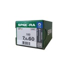 SPAX-RA Inštalačné kotvy do okenných a dverových trámov 7,5x60 - bal 100 kusov