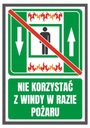 nepoužívajte výťah požiarna tabuľa znak 21x30 pozn