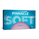 Golfové loptičky Pinnacle Soft Pink 15ks