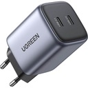Nástenná nabíjačka pre smartfón, Ugreen 45W USB-C