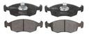 Brzdové platničky predné BOSCH 0 986 424 554