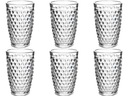 Sada okuliarov Poháre 380ml ELISE DOTS - 6 ks