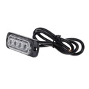 VÝSTRAŽNÁ SVETLO 4 LED ŤAHÁK POMÁHA STROBOSKOP