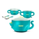 NENO Polpo Blue Thermal Eating Set