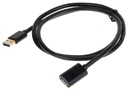 KÁBEL USB - A Zástrčka /USB - A Zásuvka 1,0 m UNITEK