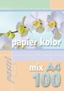 KOPÍROVACIE PAPIER FARBA A4/100 160G PASTEL MIX LINE