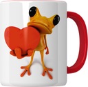 VALENTÍNSKY hrnček žaba I LOVE YOU SO FUCKING