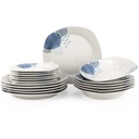 SET tanierov Porcelán SERVIS 18 PRVKOV.