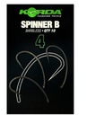 Korda Spinner B Háčiky bez protihrotu 10 ks, veľkosť 8