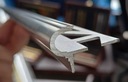 PSP vlnitá G schodová lišta alu strieborná 10 2,5