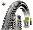 Plášť na bicykel proti prepichnutiu 26x1,95 + AV duša