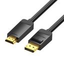 Kábel 4K DisplayPort na HDMI 3m Vention HAGBI (čierny)