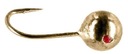 Mikado Mormyshka okrúhle 3,0 mm zlatá farba