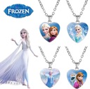 Princezné Anna a Elsa šperky srdce Frozen