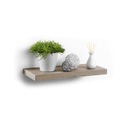Klasická nástenná polička, MDF BÉŽOVÁ, 50 cm