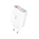 XO L100 3000 mA 5 V sieťová nabíjačka, biela