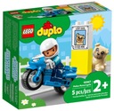 LEGO DUPLO 10967 Policajný motocykel Policajný pes