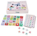 Hračky pre deti Magnetické puzzle Písmená Učíme sa písať Znaky EDU