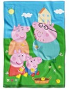 PEPPA PRASIACE KORALOVÁ DEKA 150x200 VEĽKÁ PEKNÁ DETSKÁ PEPPA