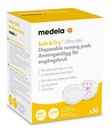 MEDELA SAFE&DRY LAKTAČNÉ VLOŽKY 30 KS