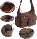 Módna mestská taška cez rameno Bag Street 2219 Brown