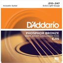 Struny pre akustickú gitaru D'Addario 10-47 EJ15