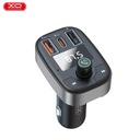 XO FM transmitter BCC06 Bluetooth MP3 nabíjačka do auta 50W čierna