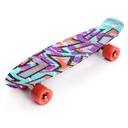 METEOR SKATEBOARD PLAST MULTICOLOR FIX