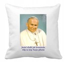 Vtipný vankúš POPE s vtipnou potlačou na každú príležitosť, sviatky, narodeniny