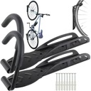 2KS DRŽIAK NA BICYKLE NÁSTENNÝ VEŠIAK NA BICYKLE INŠTALÁCIA ČEPY STOJAN S HÁKOM