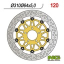 NG PREDNÝ BRZDOVÝ KOTÚČ SUZUKI GS/ GSF/ GSX 310x64x5 PLÁVAJÚCI 5x10,5 mm