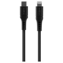 Pevný značkový rýchly kábel USB-C to Lightning 1,2 m z tekutého silikónu